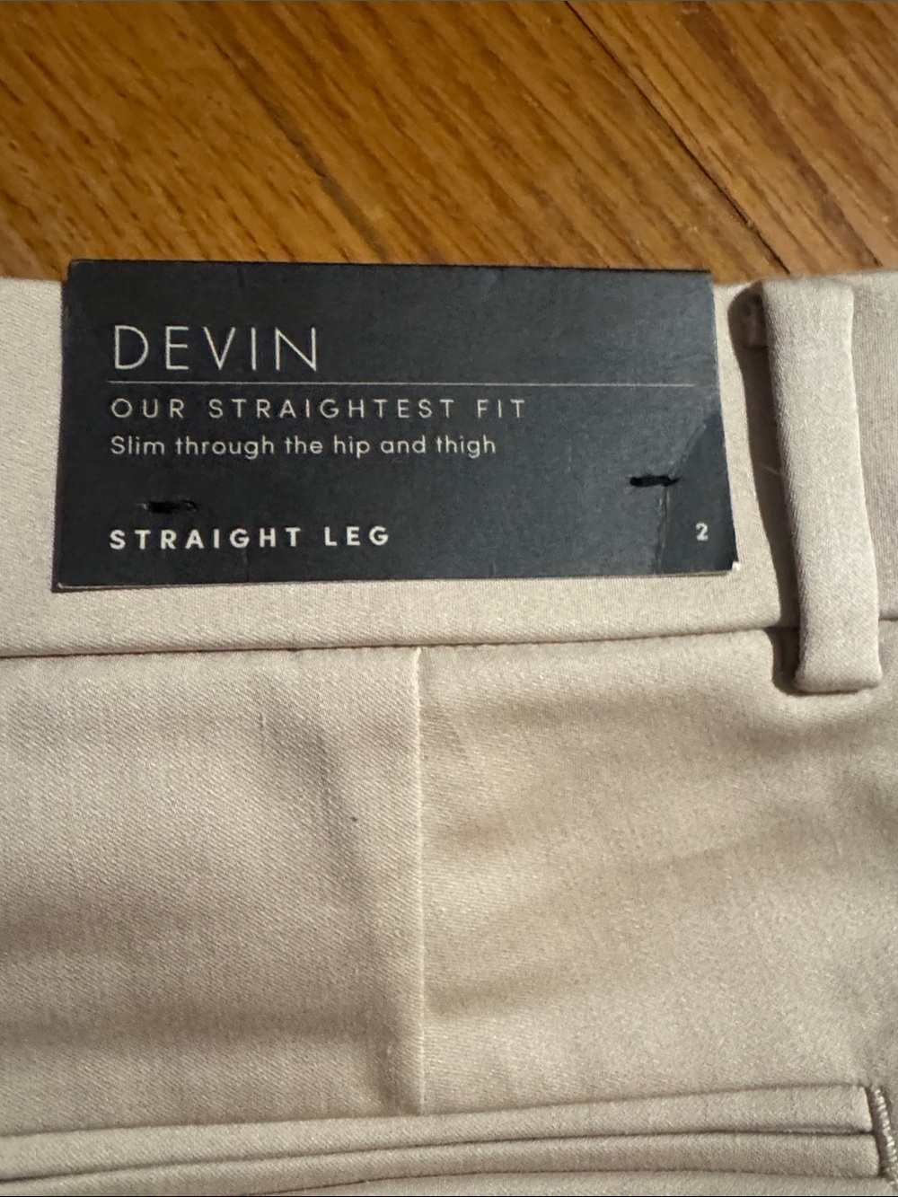 New with tags!  Ann Taylor Devin Straight Leg women pants in Light Khaki